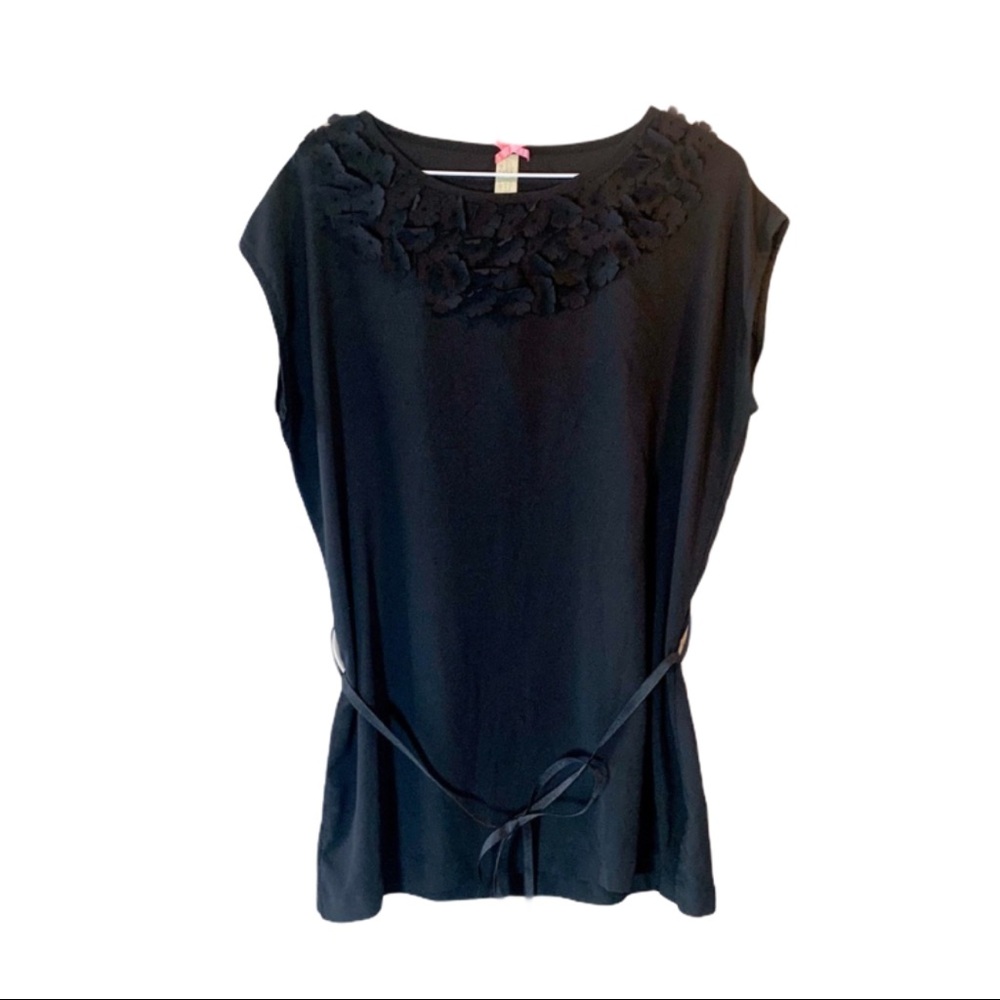 Down East Basics- Black 3D floral boat cut